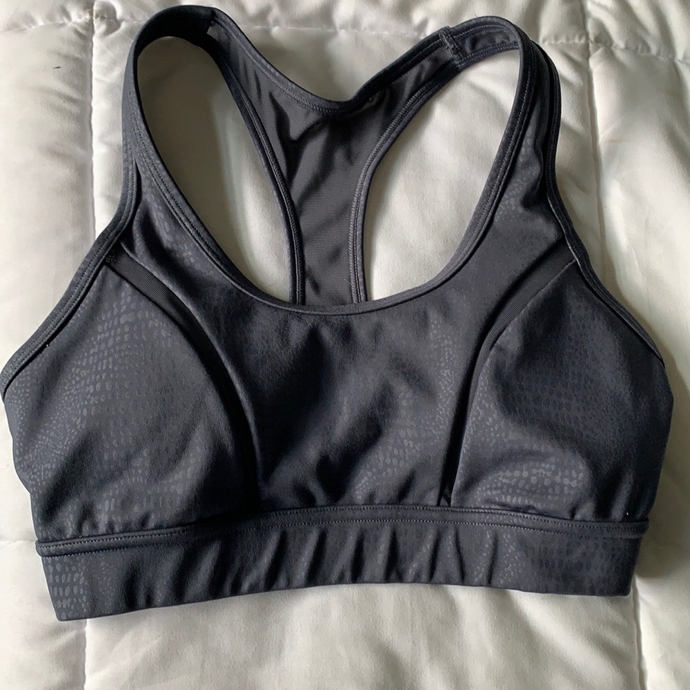 Snakeskin sports bra